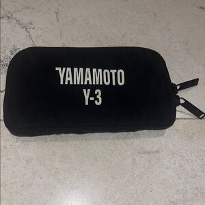 Y-3 Yohji Yamamoto CH2 GFX Logo Small Zip Pouch